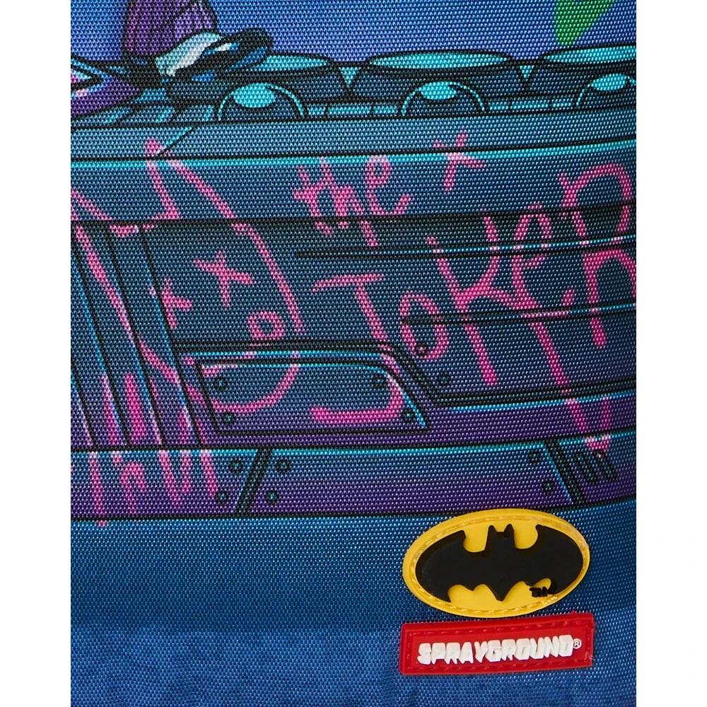 Sprayground DC Joker NO Rules Backpack Unisex OS Blue Shoulder Strap Bag SPR299